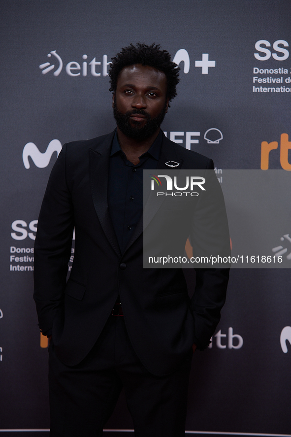 The closing red carpet takes place during the 72nd edition of the San Sebastian International Film Festival in San Sebastian, Spain, on Sept...