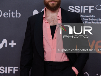 The closing red carpet takes place during the 72nd edition of the San Sebastian International Film Festival in San Sebastian, Spain, on Sept...