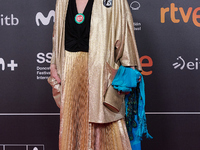 Marisa Paredes attends the closing red carpet during the 72nd edition of the San Sebastian International Film Festival in San Sebastian, Spa...