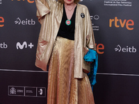 Marisa Paredes attends the closing red carpet during the 72nd edition of the San Sebastian International Film Festival in San Sebastian, Spa...