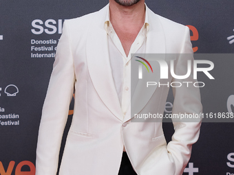 Paco Leon attends the closing red carpet during the 72nd edition of the San Sebastian International Film Festival in San Sebastian, Spain, o...