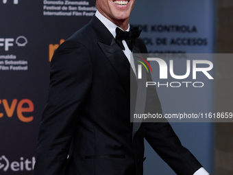 Manuel Escribano attends the closing red carpet during the 72nd edition of the San Sebastian International Film Festival in San Sebastian, S...