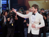 Andrew Garfield attends the closing red carpet during the 72nd edition of the San Sebastian International Film Festival in San Sebastian, Sp...