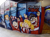 A general view of the Family Zone at the Riverside Stadium during the Sky Bet Championship match between Middlesbrough and Stoke City at the...