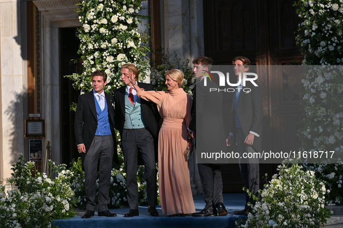 Royal Wedding Of Princess Theodora Of Greece And Matthew Kumar In Athens