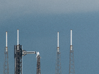 SpaceX Falcon 9 carrying Crew-9 lifts off from Cape Canaveral Space Force Station in Florida (