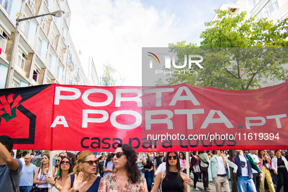 Casas Para Viver takes place again in the afternoon of September 28. The manifestation happens once more to protest against speculation, gen...