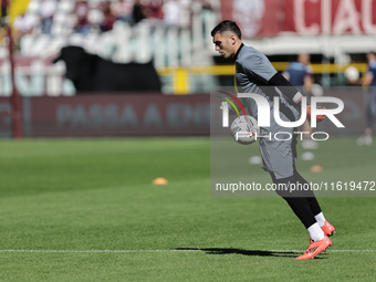 Christos Mandas during the Serie A 2024-2025 match between Torino and Lazio in Torino, Italy, on September 29, 2024 (