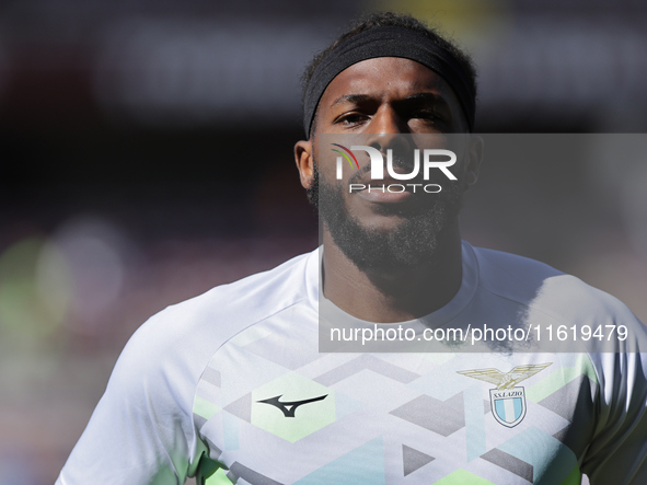 Nuno Tavares during the Serie A 2024-2025 match between Torino and Lazio in Torino, Italy, on September 29, 2024 