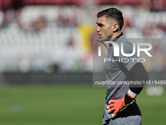 Christos Mandas during the Serie A 2024-2025 match between Torino and Lazio in Torino, Italy, on September 29, 2024 (