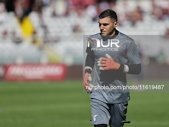 Christos Mandas during the Serie A 2024-2025 match between Torino and Lazio in Torino, Italy, on September 29, 2024 