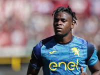 Duvan Zapata during the Serie A 2024-2025 match between Torino and Lazio in Torino, Italy, on September 29, 2024 (