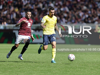 Mario Gila during the Serie A 2024-2025 match between Torino and Lazio in Torino, Italy, on September 29, 2024 (