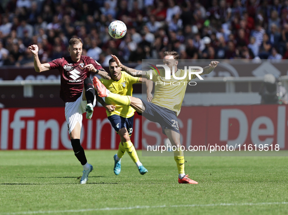 Ivan Ili? during the Serie A 2024-2025 match between Torino and Lazio in Torino, Italy, on September 29, 2024 