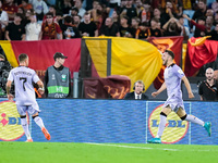 Aitor Paredes of Athletic Club celebrates after scoring first goal during the UEFA Europa League 2024/25 League Phase MD1 match between AS R...