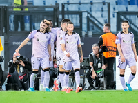 Aitor Paredes of Athletic Club celebrates after scoring first goal during the UEFA Europa League 2024/25 League Phase MD1 match between AS R...