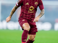 Leandro Paredes of AS Roma during the UEFA Europa League 2024/25 League Phase MD1 match between AS Roma and Athletic Club at Stadio Olimpico...