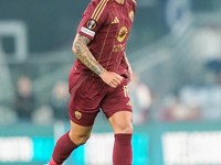 Leandro Paredes of AS Roma during the UEFA Europa League 2024/25 League Phase MD1 match between AS Roma and Athletic Club at Stadio Olimpico...