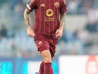 Leandro Paredes of AS Roma during the UEFA Europa League 2024/25 League Phase MD1 match between AS Roma and Athletic Club at Stadio Olimpico...