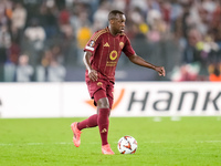 Saud Abdulhamid of AS Roma during the UEFA Europa League 2024/25 League Phase MD1 match between AS Roma and Athletic Club at Stadio Olimpico...