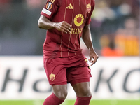 Saud Abdulhamid of AS Roma during the UEFA Europa League 2024/25 League Phase MD1 match between AS Roma and Athletic Club at Stadio Olimpico...