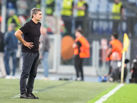 Ernesto Valverde head coach of Athletic Club looks on during the UEFA Europa League 2024/25 League Phase MD1 match between AS Roma and Athle...