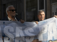 Thousands of people come together to demonstrate for the right to fair and affordable housing and an end to real estate speculation in Porto...