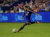 Cincinnati midfielder Lucho Acosta appears during the Major League Soccer match between FC Cincinnati and Los Angeles FC at TQL Stadium in C...