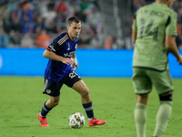 Cincinnati midfielder Pavel Bucha is seen during the Major League Soccer match between FC Cincinnati and Los Angeles FC at TQL Stadium in Ci...