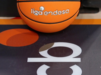 The official ball of the Liga Endesa during the match between FC Barcelona and Coviran Granada, corresponding to week 1 of the Liga Endesa,...