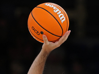 The official ball of the Liga Endesa during the match between FC Barcelona and Coviran Granada, corresponding to week 1 of the Liga Endesa,...