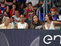 Ellie Roebuck, Esmee Brugts, and Kika Nazareth during the match between FC Barcelona and Coviran Granada, corresponding to week 1 of the Lig...