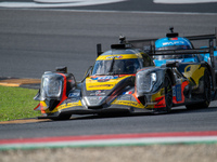 Manuel Maldonado (GBR), Charles Milesi (FRA), and Arthur Leclerc (MCO) of team Panis Racing drive an Oreca 07 - Gibson during an ELMS in Mug...