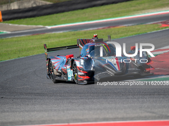 Francois Perrodo (FRA), Matthieu Vaxiviere (FRA), and Alessio Rovera (ITA) of team AF Corse on an Oreca 07 - Gibson during a race of ELMS in...