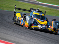 Manuel Maldonado (GBR), Charles Milesi (FRA), and Arthur Leclerc (MCO) of team Panis Racing on an Oreca 07 - Gibson during a race of ELMS in...