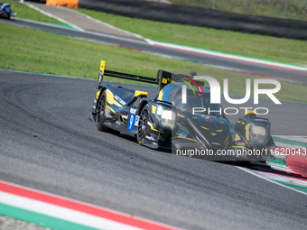 Jonas Ried (DEU), Maceo Capietto (FRA), and Matteo Cairoli (ITA) of team Iron Lynx - Proton on an Oreca 07 - Gibson during a race of ELMS in...