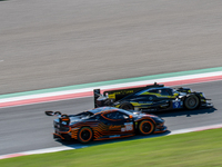 Jonas Ried (DEU), Maceo Capietto (FRA), and Matteo Cairoli (ITA) of team Iron Lynx - Proton race on an Oreca 07 - Gibson during a race of EL...