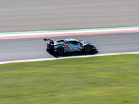 Charles-Henri Samani (FRA), Emmanuel Collard (FRA), and Nicolas Varrone (ARG) of team AF Corse drive a Ferrari 296 LMGT3 during a race of EL...