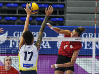 #4 Ivana Vanjak of Olympiacos Athens in action during the International Trophy ''Una squadra per un sorriso,'' Final 3rd-4th place match bet...