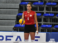 #4 Ivana Vanjak of Olympiacos Athens in action during the International Trophy ''Una squadra per un sorriso,'' Final 3rd-4th place match bet...