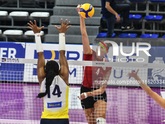 #4 Ivana Vanjak of Olympiacos Athens in action during the International Trophy ''Una squadra per un sorriso,'' Final 3rd-4th place match bet...