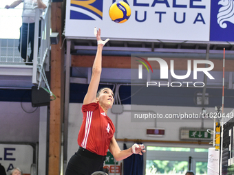 #4 Ivana Vanjak of Olympiacos Athens in action during the International Trophy ''Una squadra per un sorriso,'' Final 3rd-4th place match bet...