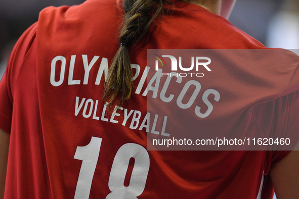 International Trophy ''Una squadra per un sorriso,'' Final 3rd-4th place match between Wash4green Pinerolo and Olympiacos Athens at Palafene...