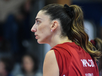 Melina Emmanoulidou of Olympiacos Athens during the International Trophy ''Una squadra per un sorriso,'' Final 3rd-4th place match between W...