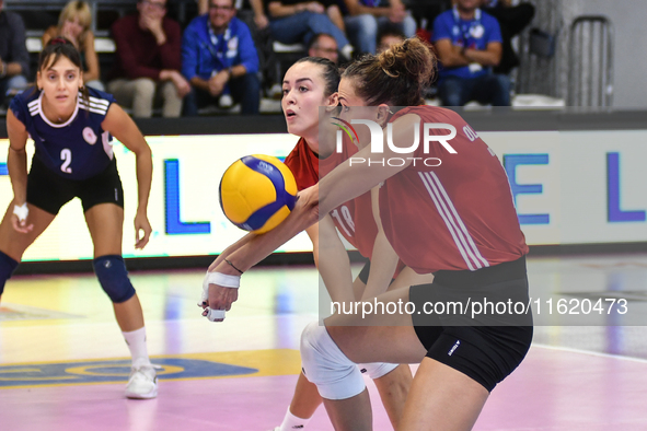 #4 Ivana Vanjak of Olympiacos Athens in action during the International Trophy ''Una squadra per un sorriso,'' Final 3rd-4th place match bet...