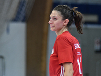 Milica Kubura of Olympiacos Athens during the International Trophy ''Una squadra per un sorriso,'' Final 3rd-4th place match between Wash4gr...