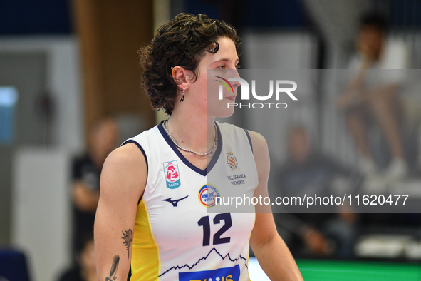 Martina Bracchi of Pinerolo during the International Trophy ''Una squadra per un sorriso,'' Final 3rd-4th place match between Wash4green Pin...