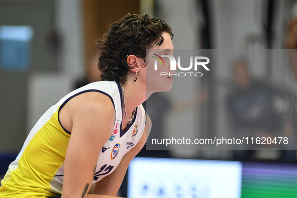 Martina Bracchi of Pinerolo during the International Trophy ''Una squadra per un sorriso,'' Final 3rd-4th place match between Wash4green Pin...