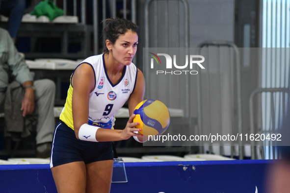 Sofia D'Odorico of Pinerolo during the International Trophy ''Una squadra per un sorriso,'' Final 3rd-4th place match between Wash4green Pin...