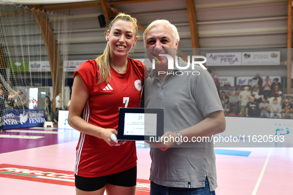 Olympiacos Athens ranks fourth in the International Trophy ''Una squadra per un sorriso'' during the final 3rd-4th place match between Wash4...